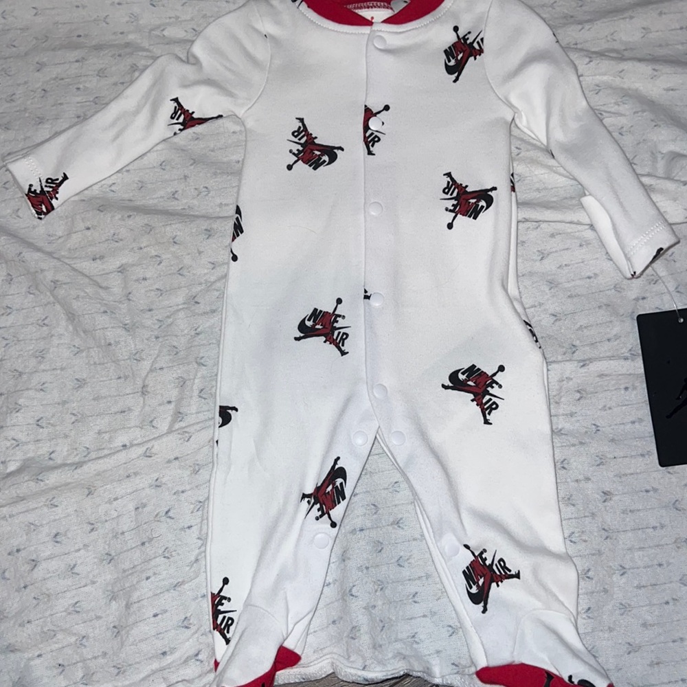 Nike onsie pajama set